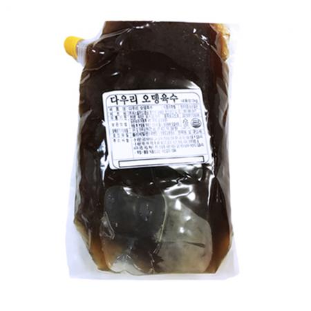 다우리 오뎅육수 2kg 어묵육수 오뎅국물 식자재 업소용 대용량 분식재료 국물요리 육수팩 어묵탕육수