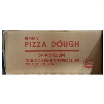 검은깨쌀피자도우(해성 600g 20개) 식자재 업소용 대용량 검은깨 해성에프앤씨