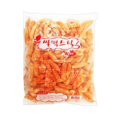 금호 구멍떡 쌀떡스틱 2kg 1개 식자재 업소용 대용량 금호 고구마치즈떡도그 냉동 고구마 떡 쏭이네 구멍떡 쌀떡 호프술집 이미지