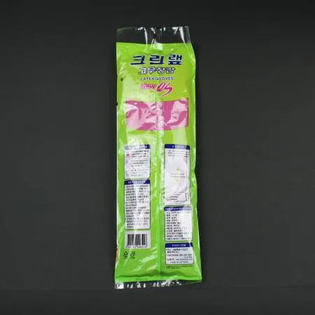 크린랩- 고무장갑 중 분홍 이미지