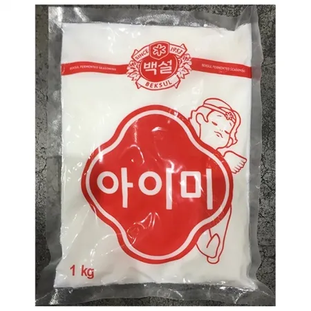 아이미(백설 1K 인도) 대용량 식자재 업소용 조미료 감칠맛 msg 미원 식자재마트 식당용