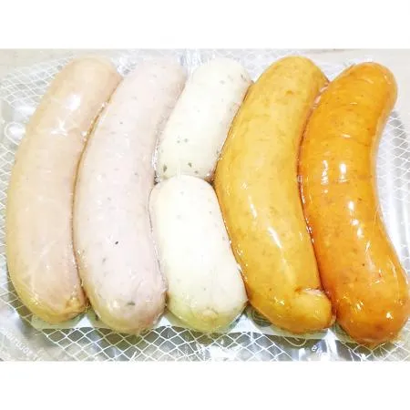 소시지(모듬 에쓰푸드 340g) 10개 식자재 업소용 대용량 에쓰푸드 대림선 오륙도 소시지 참피온소시지 대경햄 대림 에쓰 사조오양 이미지