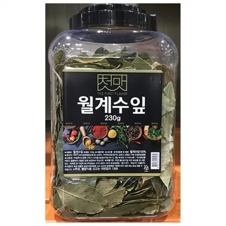 월계수잎(청우 230g) 6개 식자재 업소용 대용량 청우 영흥 은진 신영상회 월계수 향신료 페트 이미지