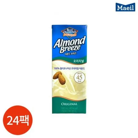 CL 아몬드 브리즈 오리지널 190ml x 24개