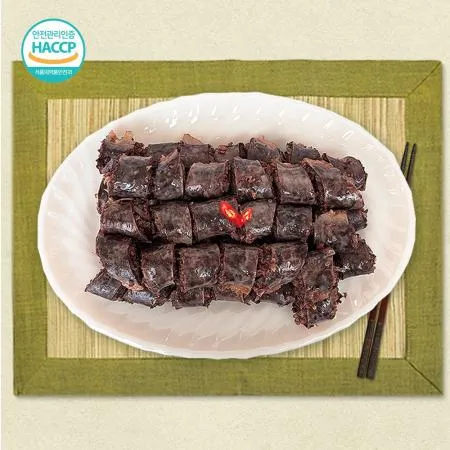 전통 토종순대 야채순대 2kg 1박스(9개) 식자재 업소용 대용량 비바데이 이미지