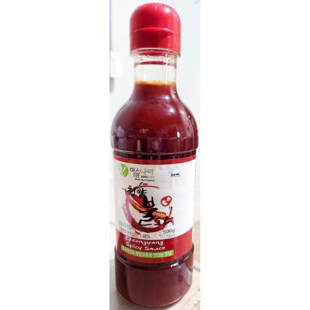 청양불소스(이슬 500g) 이슬청양불소스 불소스 매운소스 핫소스 소스 양념 업소용 식자재 음식점