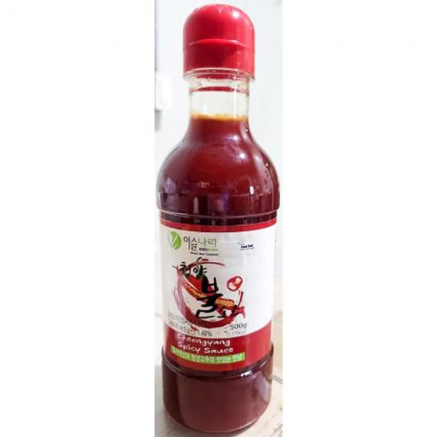 청양불소스(이슬 500g) 이슬청양불소스 불소스 매운소스 핫소스 소스 양념 업소용 식자재 음식점 이미지