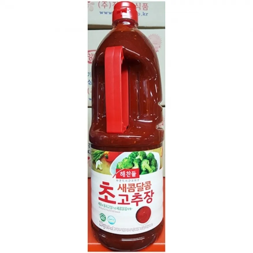 초고추장(해찬들 2.3K) 6개 식자재 업소용 대용량 진조미 움트리 한국소스 아주존 잘식비 원씨푸드 바로 푸른식품 양념초장 이미지