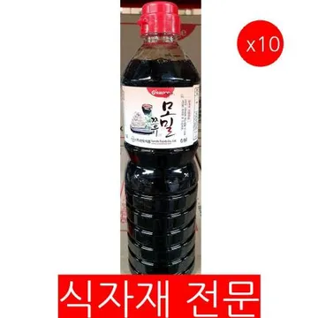 모밀쯔유(선도 0.9L) 10개 식자재 업소용 대용량 메밀 업소용 초담원 소스 모밀소스 제이큐 액상소스 식자재 모밀