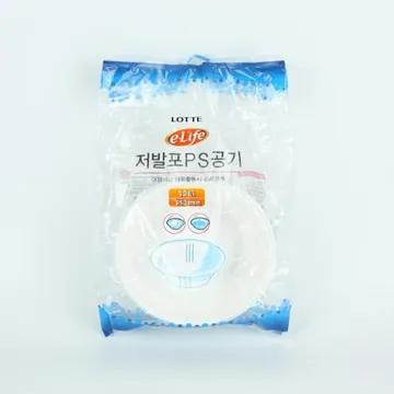 롯데-저발포ps공기 150Ø 1개 식자재 업소용 대용량 롯데 일회용 캠핑 헤이지 바른템 차챠 지챠 라타 가타