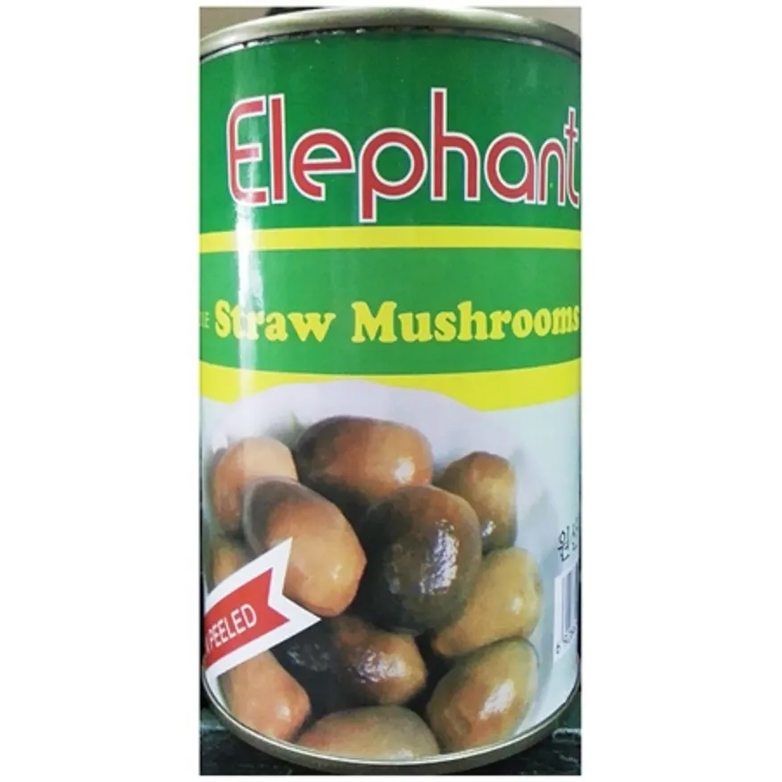 초고버섯캔(명진 415g)X4 초고버섯 버섯통조림 캔버섯 업소용 식자재 대용량 통조림 중식재료 볶음요리재료 이미지