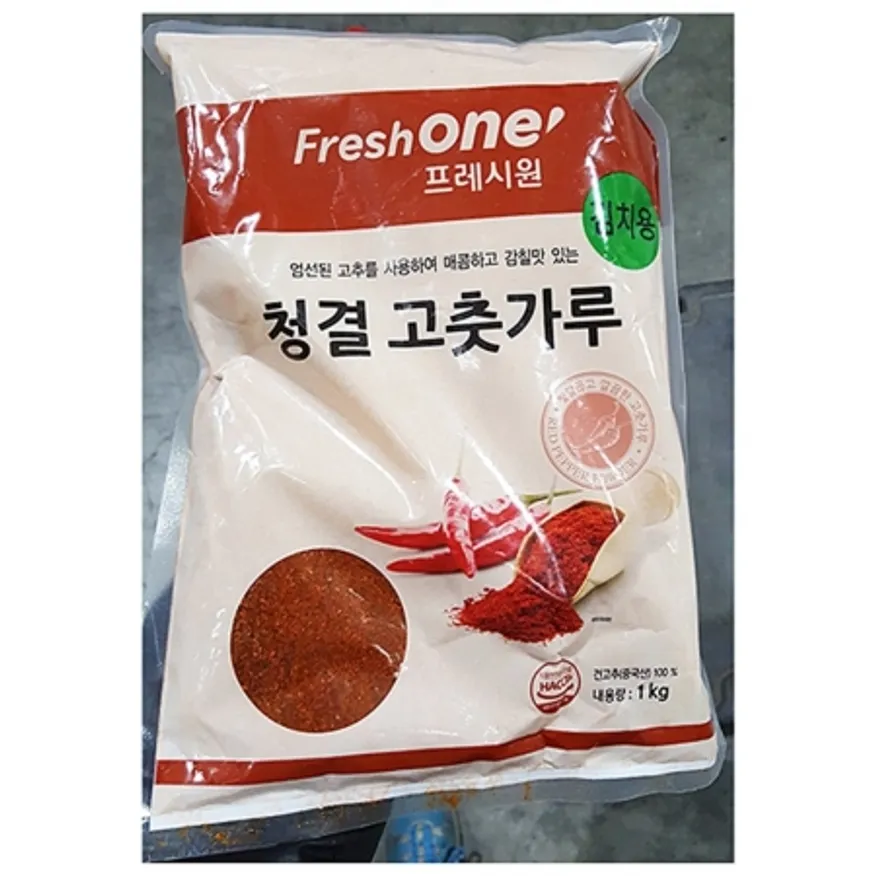 김치용 고춧가루(FO 1K) 4개 식자재 업소용 대용량 고운 업소용 다데기용 업소 오포원 고급 패밀리팜 진성 고운고추가루 이미지