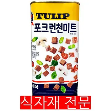 햄캔(튤립실속 런천미트 1.81K)  식자재 업소용 부대햄 부대찌개햄 부대찌개재료 부대재료 통조림