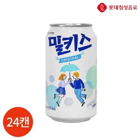 CL 롯데 밀키스 340ml x 24캔