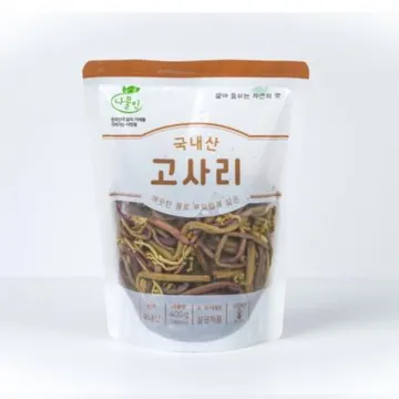 고사리 400g 10팩개 식자재 업소용 대용량 고사리 손질나물 건고사리 강원도 마른 싸리재 기타