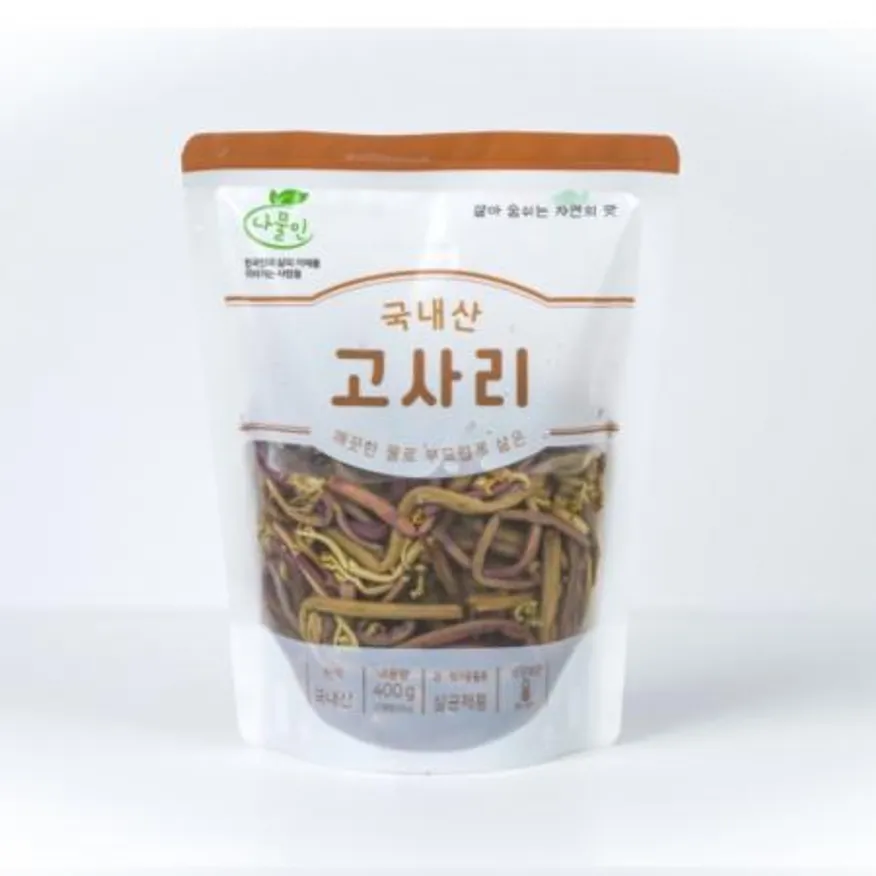 국내산 고사리 400g X 10팩 식자재 건강식품 나물 산채 비빔밥재료 육개장재료 제사음식 건고사리 식당재료 이미지