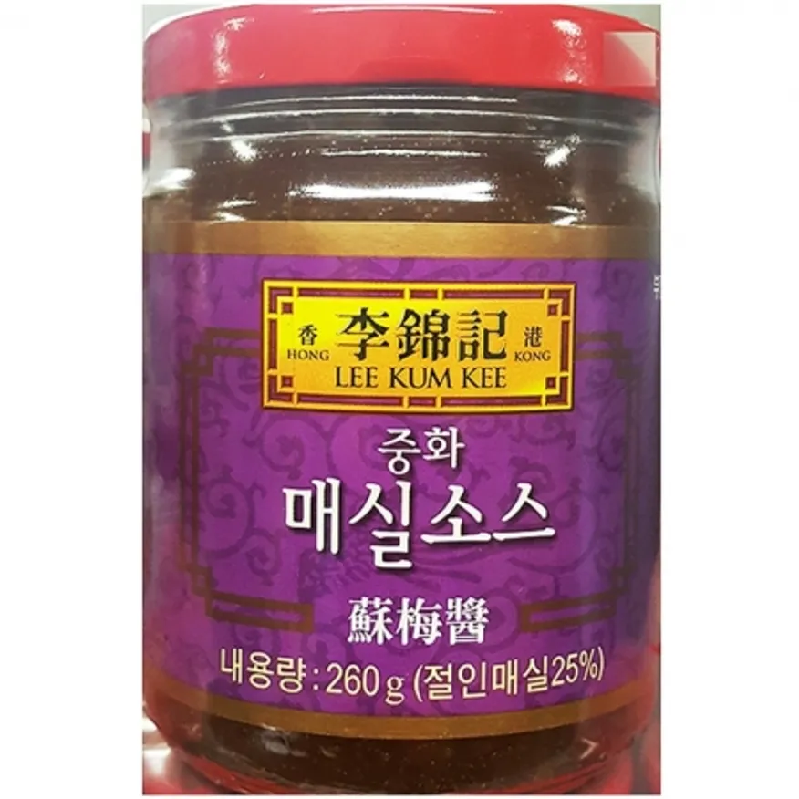 매실소스(이금기 260g) 12개 식자재 업소용 대용량 매실 유나인 생초당 보해양조 물에타먹는 대호식품 꽃샘 홍쌍리 매실소스 이미지