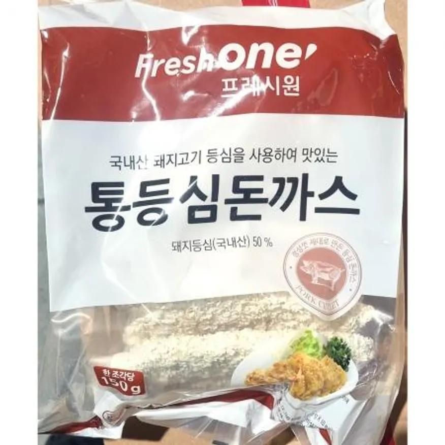 FO 등심돈까스(150gx10) 돈까스 냉동돈까스 업소용 식자재 돈까스전문점 분식집 급식 경양식돈까스 fo돈까스 이미지