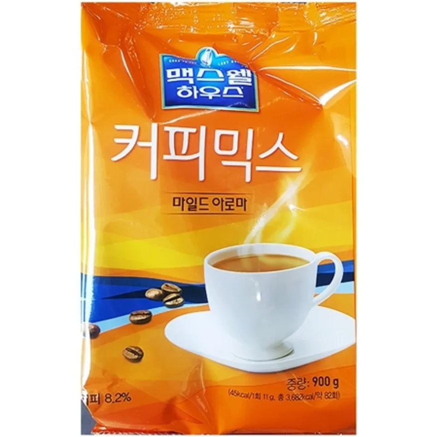 자판기용 커피믹스(맥스웰 아로마 900g) X12 이미지