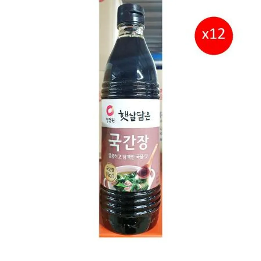 국간장(대상 햇살담은 840g) X12 이미지