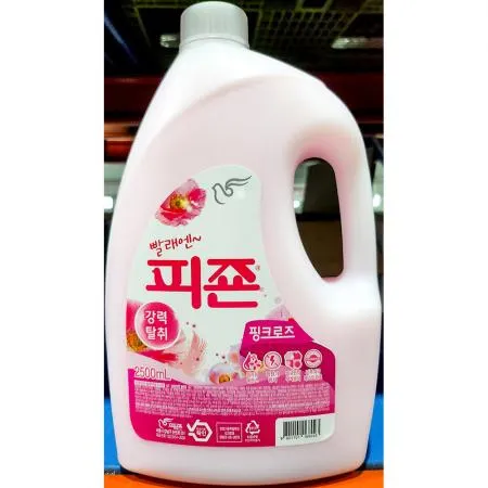 섬유유연제(피죤 2.5L 로즈블라썸) 4개 식자재 업소용 대용량 섬유유연제 보르도 스너글 통무료체험 위칙 프로쉬 리큐 에코두 오보에 이미지