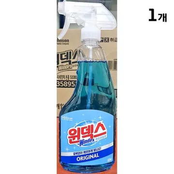 유리세정제(윈덱스 500ml 유리용) 1개 식자재 업소용 대용량 에코후레쉬 엘지생활건강 살림백서 아스토니쉬 유한양행 홈스타 깔끔대장 생활공작소 곰팡이