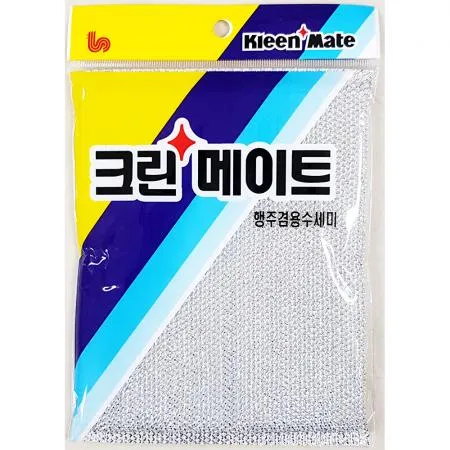 수세미(K.M 행주겸용 대 14.5x20)X10개 식자재 업소용 대용량 크린메이트