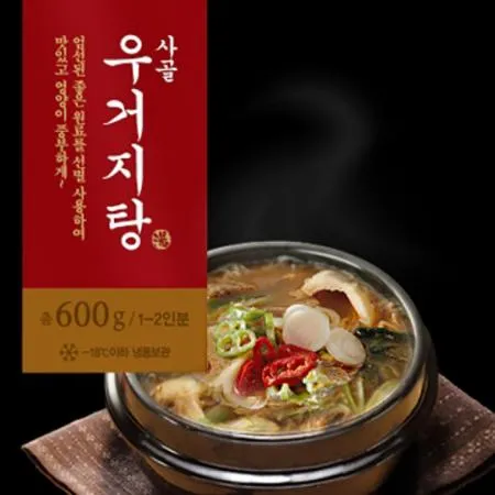 DM 비바푸드 사골우거지탕 600g 1개 식자재 업소용 대용량 오뚜기 간편 소문난 엠에스 다모아 사골 한우 국물의한수 대용량 이미지