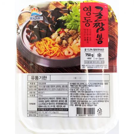 영동 굴짬뽕(750g) 1개 식자재 업소용 대용량 식자재 농심 오뚜기 수니 이미지