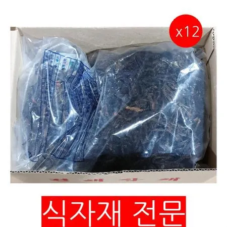 [더착한푸드]건해삼채(600g) 12개 식자재 대용량 업소용 건해삼채 해삼채 건해삼 해삼 마른 식당용 대양수산 마른해삼