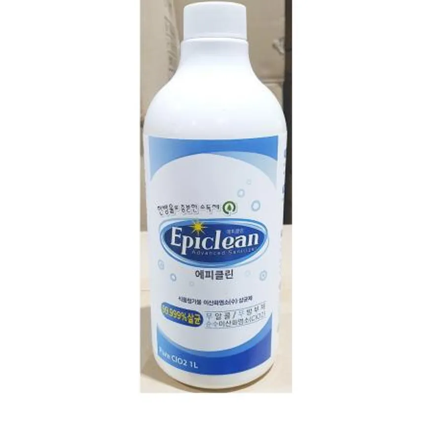 세정제(성찬 1L 에피클린 원액) 업소용 대용량 위생용품 살균소독제 과일세정제 채소세정제 살균세정제 이미지
