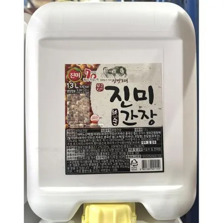 순간장(진미식품 13L) 1개 식자재 업소용 대용량 삼화 몽고 마산명산 몽고식품 몽고간장 순간장 아이배냇 마산몽고 삼화식품 이미지