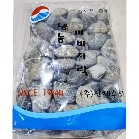 피바지락(냉동 500g) X10 해산물 바지락살 냉동바지락 업소용 조개요리 바지락 대용량 식자재 수산물도매