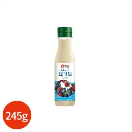 CL CJ 백설 샐러드온 요거트 드레싱 245g x 2개 이미지