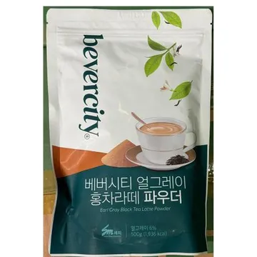 홍차라떼(베버시티 500g) 6개 식자재 업소용 대용량 세미 아크바 메이토 가배온 타코 세미기업 카파아이엔티 포모나 티