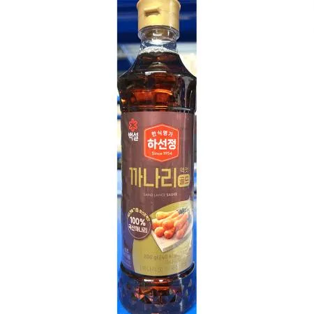 까나리액젓(하선정 800g) 15개 식자재 업소용 대용량 제일제당 대상 백령도 옹진수협 이레 두도 약목참 오천농협 연수식품 이미지