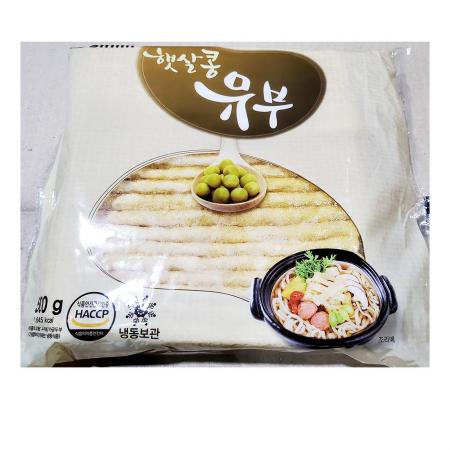 김밥유부(신미 500g 21cm x6cm) 1개 식자재 업소용 대용량 신미 대림 조미 김밥 코우인터내셔널 프레시원 인터내셔널 유부 이미지