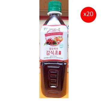 오미자감식초원액(참존 500ml) 20개 식자재 업소용 대용량 광야식품 년숙성 감식초 자연과발효 자연발효식초 대상 상주 대학촌 고산농협
