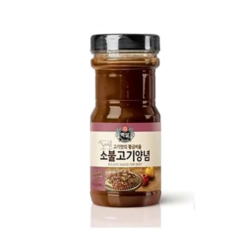 소불고기양념(백설 840g) 8개 식자재 업소용 대용량 소불고기 돼지 백설 대용량 제일제당 업소용 이미지