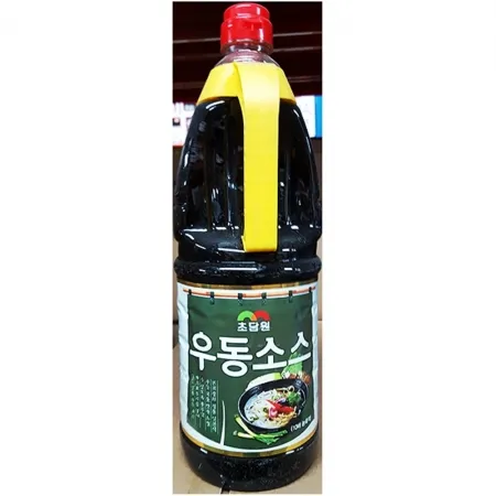 우동소스(초담원 1.8L)X8 식자재 업소용 대용량 우동전문점 분식집 우동육수 우동국물 우동다시 면요리용소스
