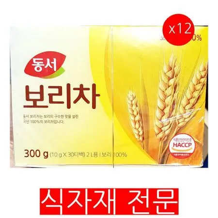 보리차(티백 동서 300g) 12개 식자재 대용량 업소용 보리차