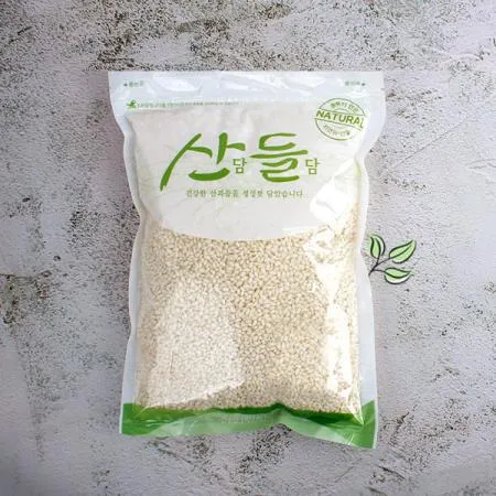산담들담 찹쌀 1kg 쌀 찰밥용쌀 떡만들기 약밥재료 업소용 대용량 식자재마트 건강식 죽재료