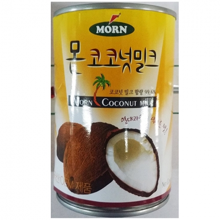 코코넛밀크(몬 400ml)X24 식자재 업소용 동남아요리 카페재료 베이킹재료 코코넛 태국식재료 코코넛캔 카레재료