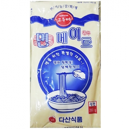 면기능강화제(면메이트 280g)X2 면개량제 면강화제 제면재료 식품첨가물 업소용 제면소 제면업체 국수첨가제 면발강화제
