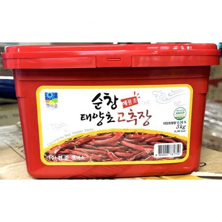 고추장(기픈샘 순창 3K) 4개 식자재 업소용 대용량 제일제당 대상 해찬들 안동제비원 사조산업 순창 청정원 노브랜드 이미지