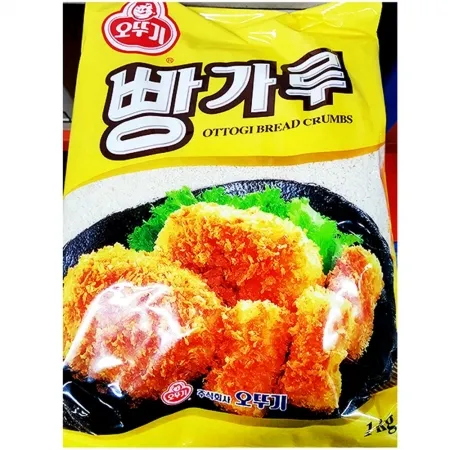 빵가루(오뚜기 1K)X6 오뚜기빵가루 돈까스재료 튀김옷 튀김재료 함박스테이크재료 습식빵가루 업소용 식자재 대용량