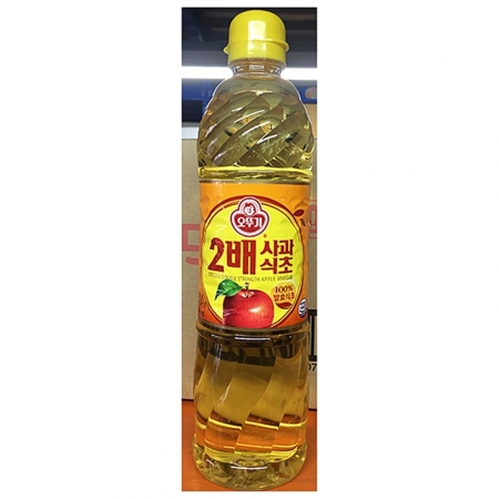 2배사과식초(오뚜기 0.9L) 15개 식자재 업소용 대용량 오뚜기 청정원 초특가 대상 백설 엠씨몰 배사과식초 무료배송 대용량 이미지