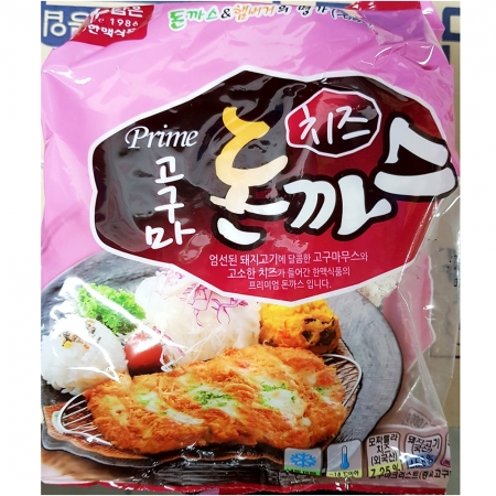 한맥 고구마치즈돈까스(200gx5) 1개 식자재 업소용 대용량 돈까스 한맥 늘찬 업소용 식자재 송림 맛집찬 프리미엄 고구마치즈돈까스 이미지