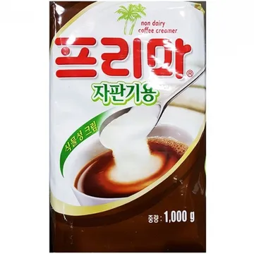 자판기용 프리마(동서 1K) 12개 식자재 업소용 대용량 동서식품 동서 프리마 식물성크림 네슬레 희창 스타벅스 희창유업 커피프림