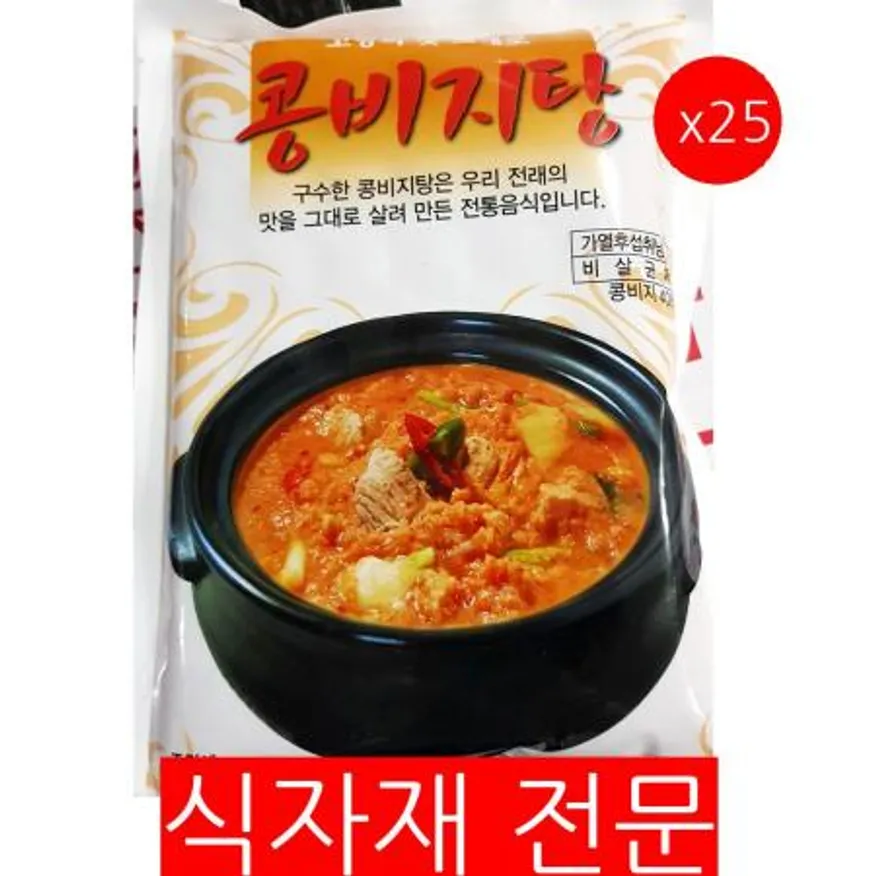 콩비지탕(팔도 600g) 25개 식자재 업소용 대용량 팔도 아워홈 농산 시집가는 미스타셰프 콩비지탕 동트는농가 이제이푸드스토리 송도 이미지